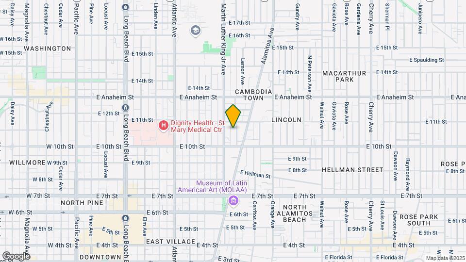 1057 Lewis Ave Map and Location Details