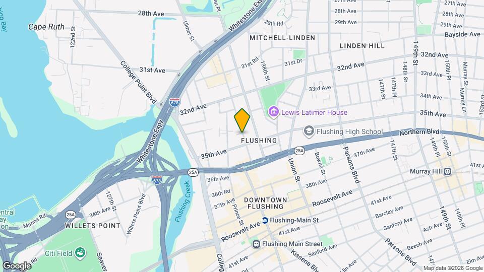 33-66 Farrington St Map and Location Details