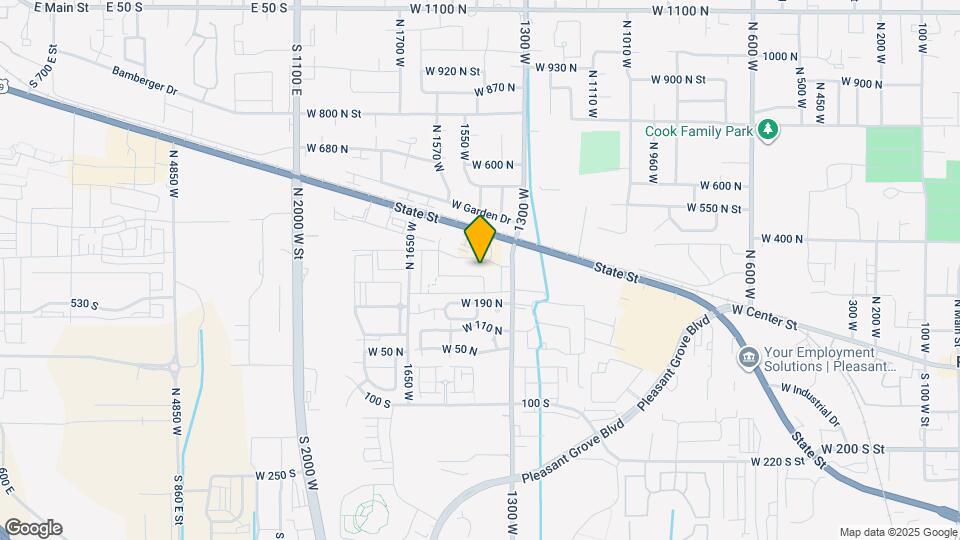 1414 W 250 N Map and Location Details