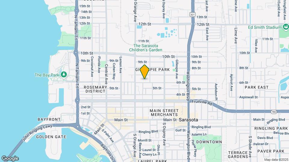 1661 6th St Map and Location Details