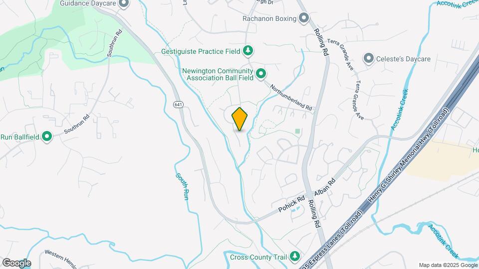 8407 Finlay Ct Map and Location Details