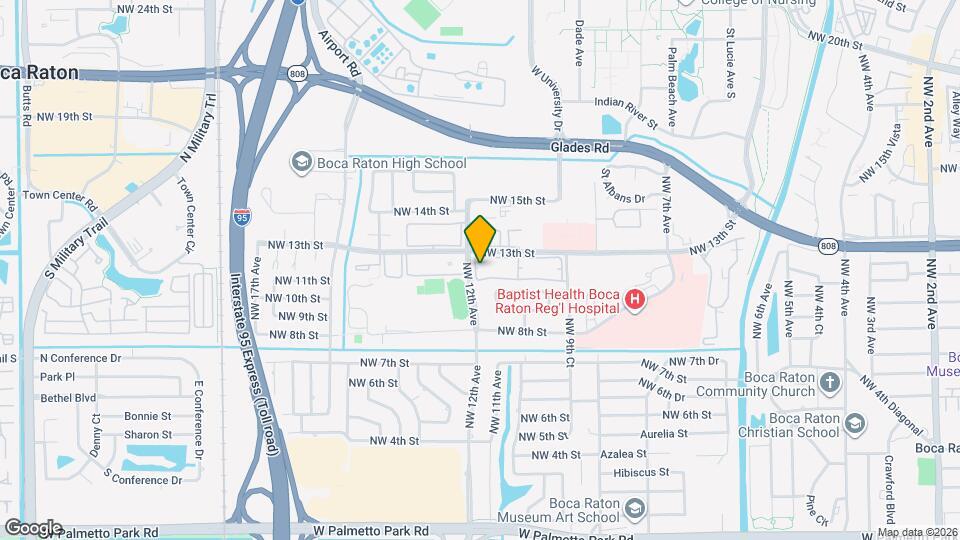 1174 NW 13th St Map and Location Details