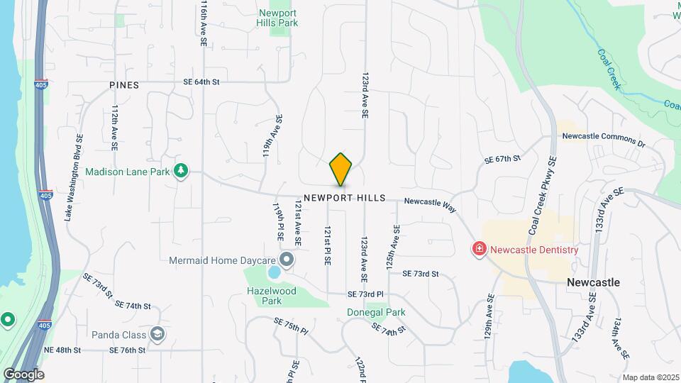 12157 SE 68th Pl Mapa y Detalles de la Ubicación