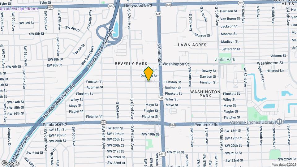 6040 Funston St Mapa y Detalles de la Ubicación