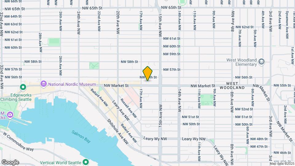 1530 NW Market St Map and Location Details