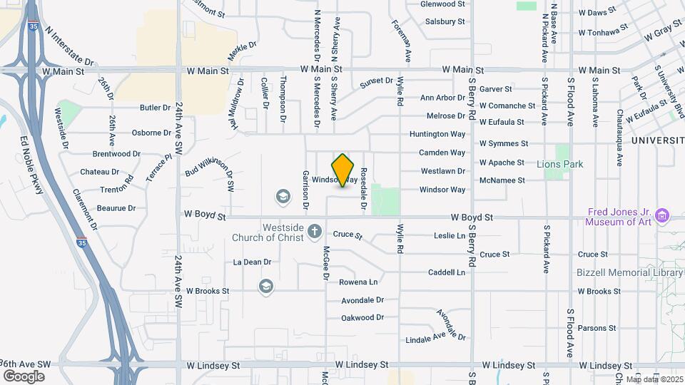 1701 Lenox Dr Map and Location Details