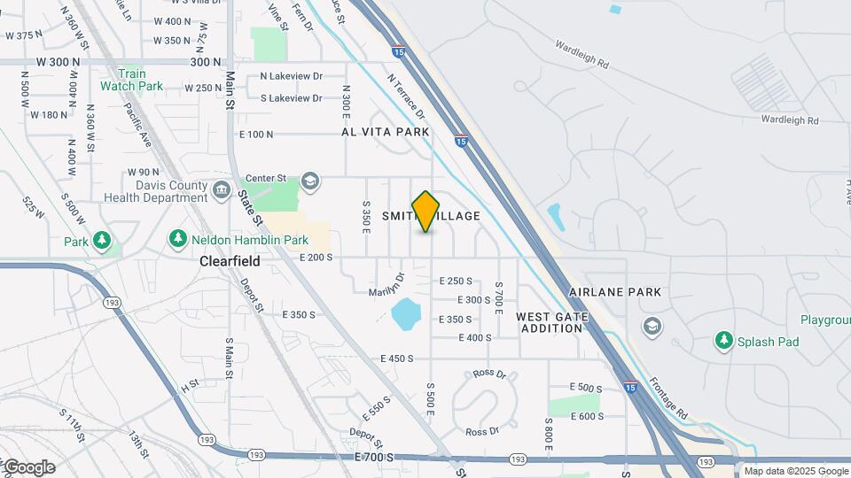 164 S 500 E Map and Location Details