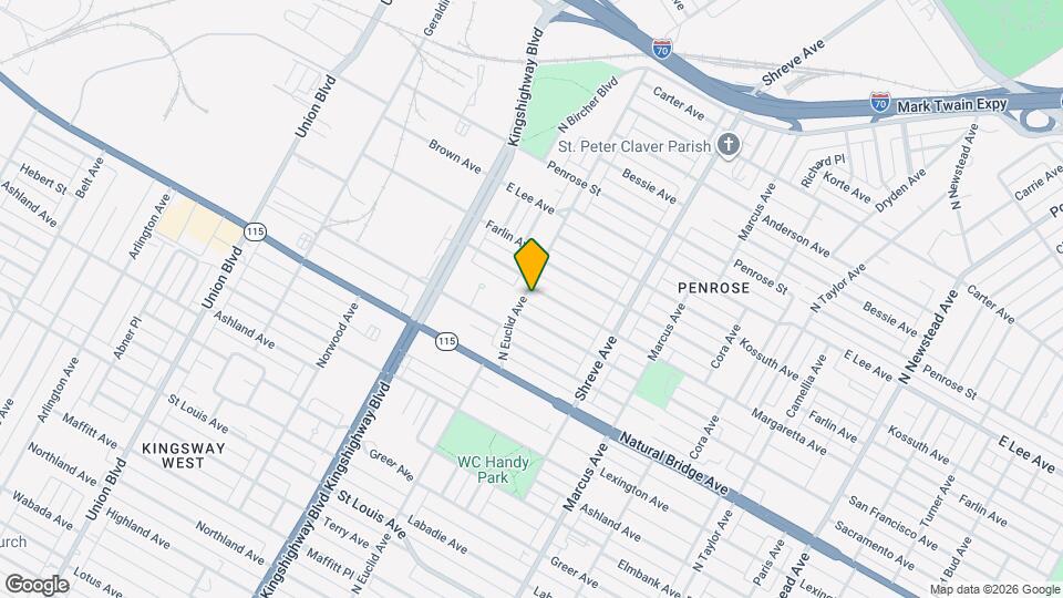 4890 Margaretta Ave Map and Location Details