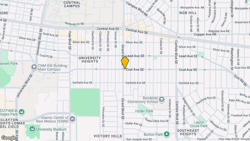 402 Girard Blvd SE Map and Location Details