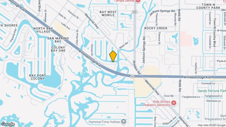 9105 Tudor Dr Map and Location Details