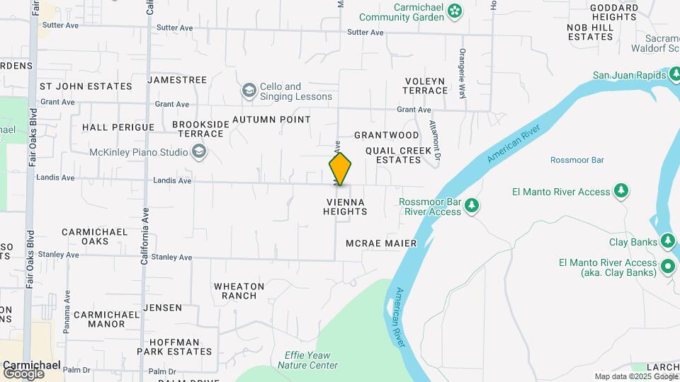 3340 Marshall Ave Map and Location Details