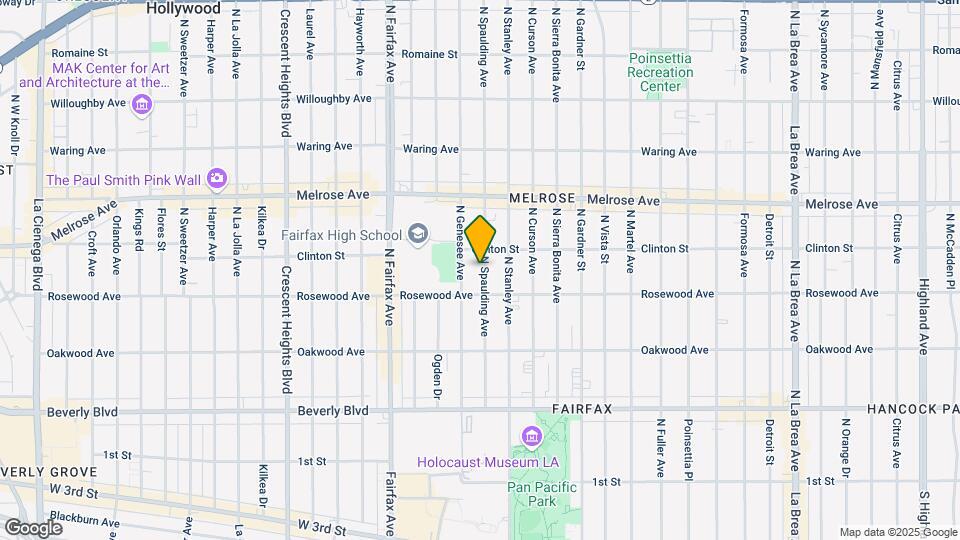 531 N Spaulding Ave Map and Location Details