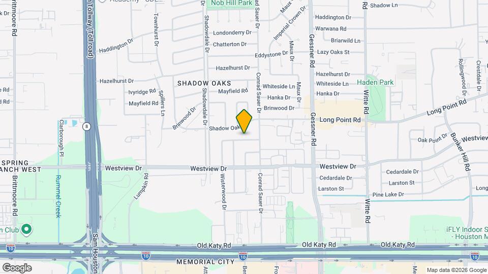 10222 Oak Point Dr Map and Location Details