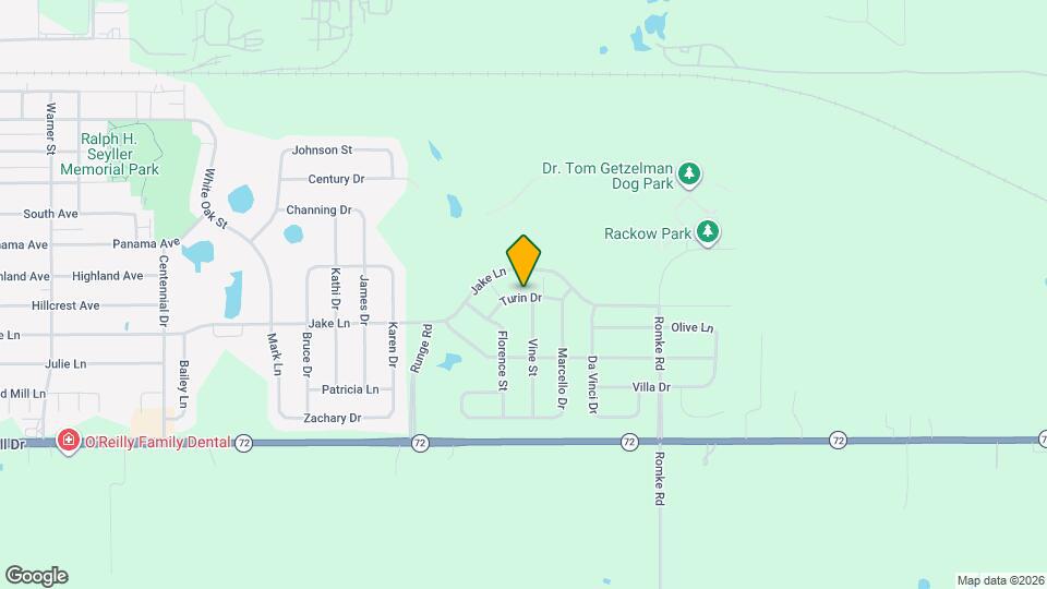 1062 Turin Dr Map and Location Details