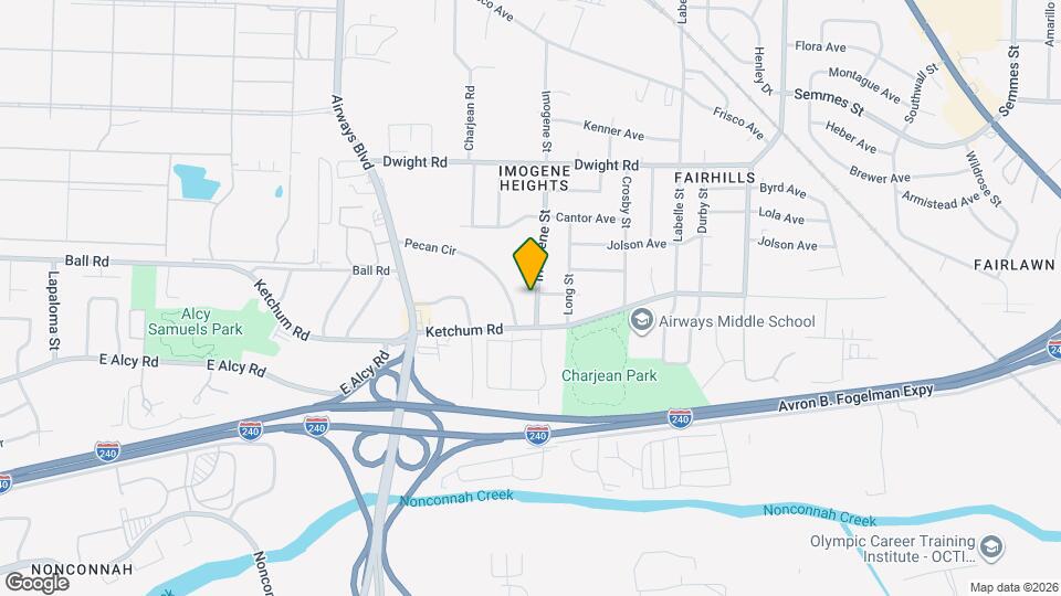 2377 Imogene St Map and Location Details