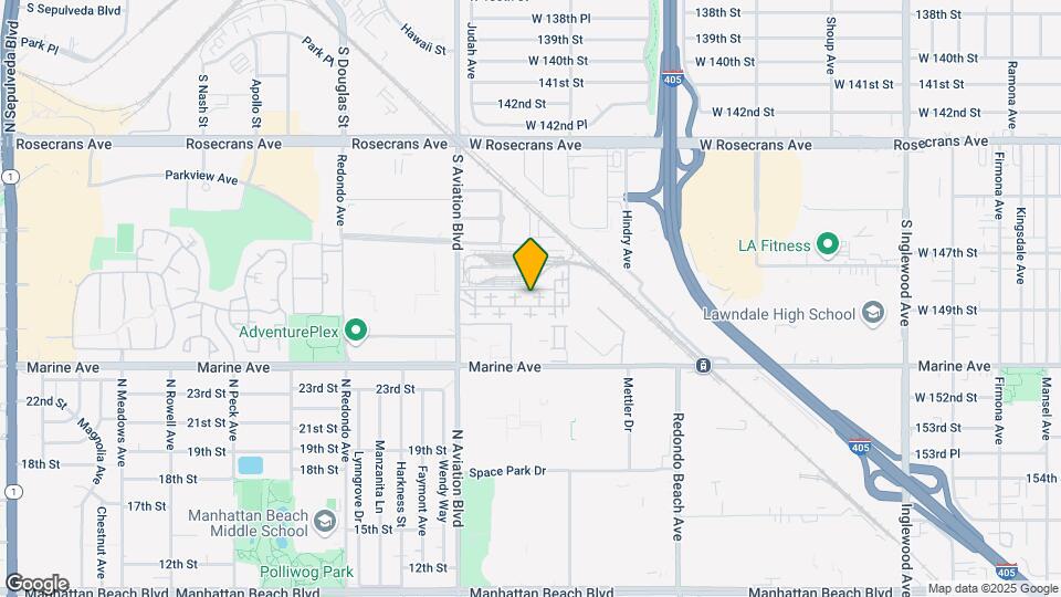 5405 W 149th Pl Map and Location Details