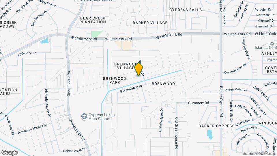 18719 Sandelford Dr Map and Location Details