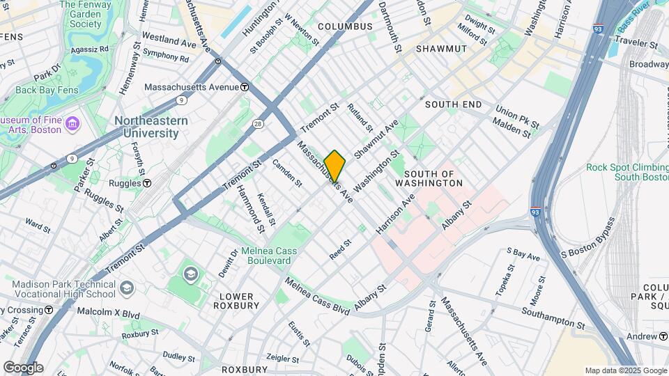 615 Massachusetts Ave, Unit 1 Map and Location Details