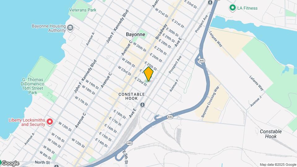 279 Ave E Map and Location Details