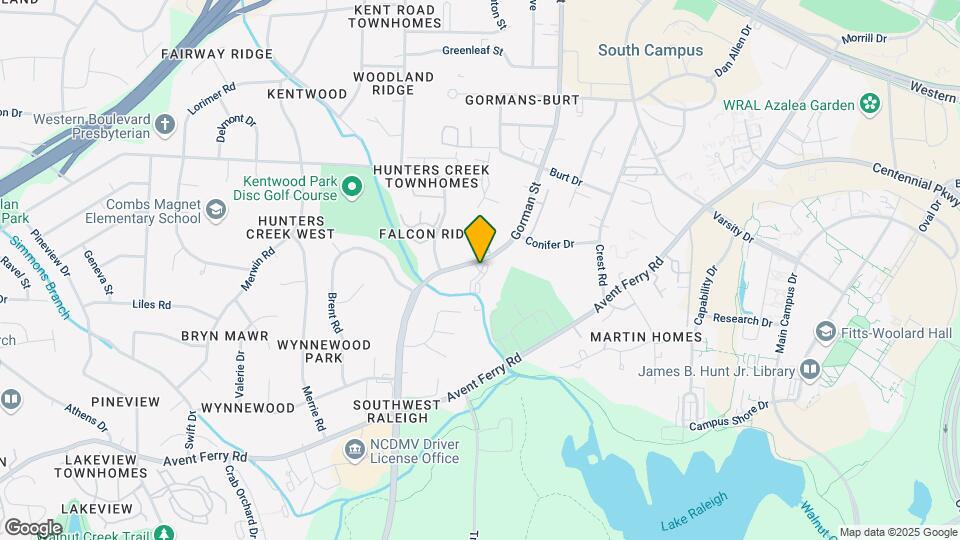 1511 Graduate Ln, Unit 103 Map and Location Details