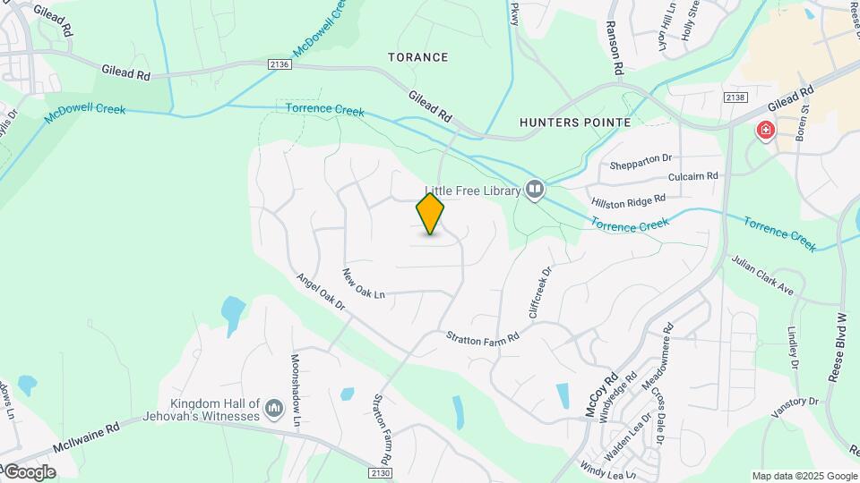 9101 Agnes Park Ln Map and Location Details