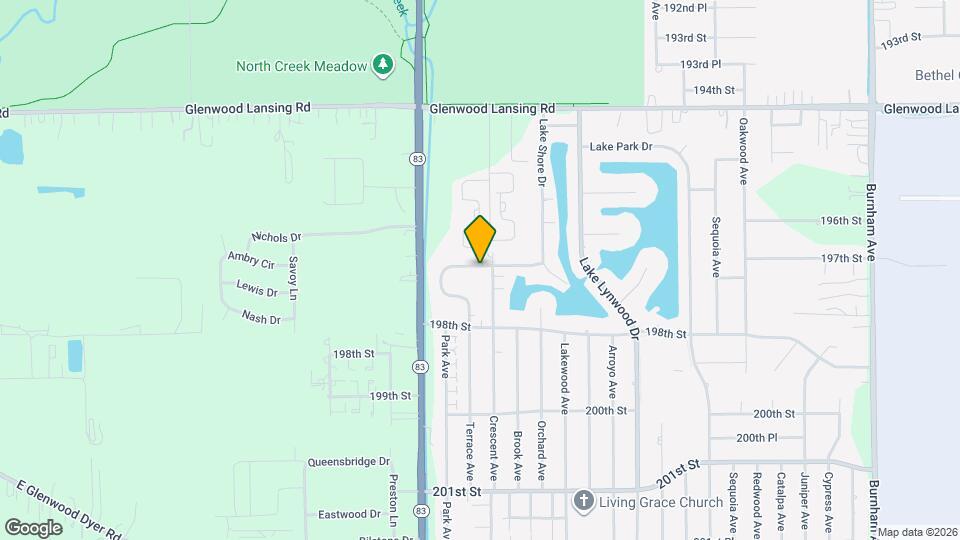 2511 Terrace Ave Map and Location Details