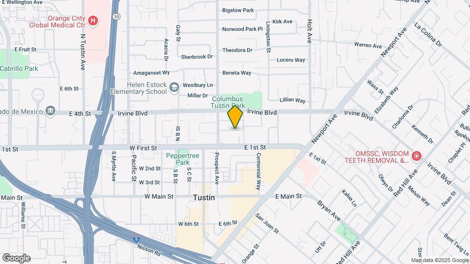 111 Tustin Plaza Apartments Map and Location Details