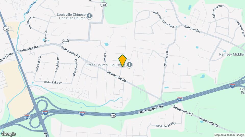 6701 El Rancho Rd Map and Location Details