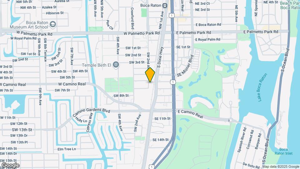 650 SW 2nd Ave Map and Location Details