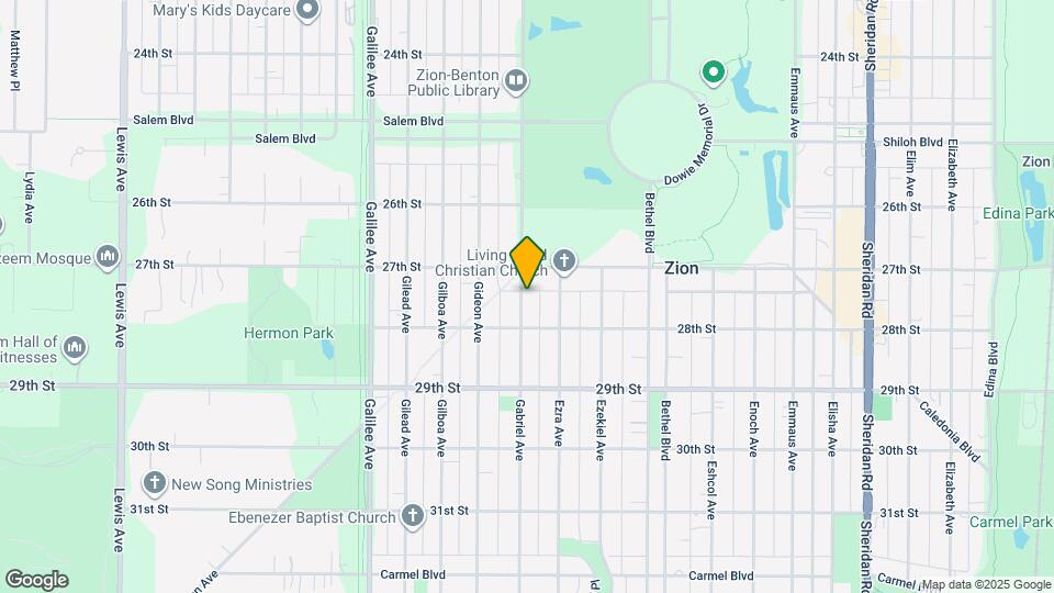 2717 Gabriel Ave Map and Location Details