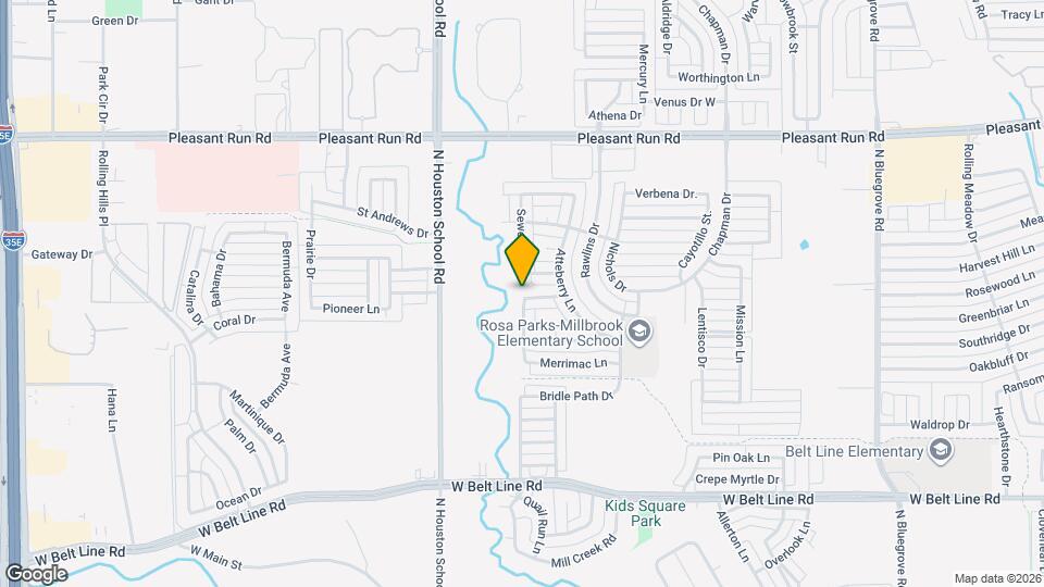 657 Edgewood Dr Mapa y Detalles de la Ubicación