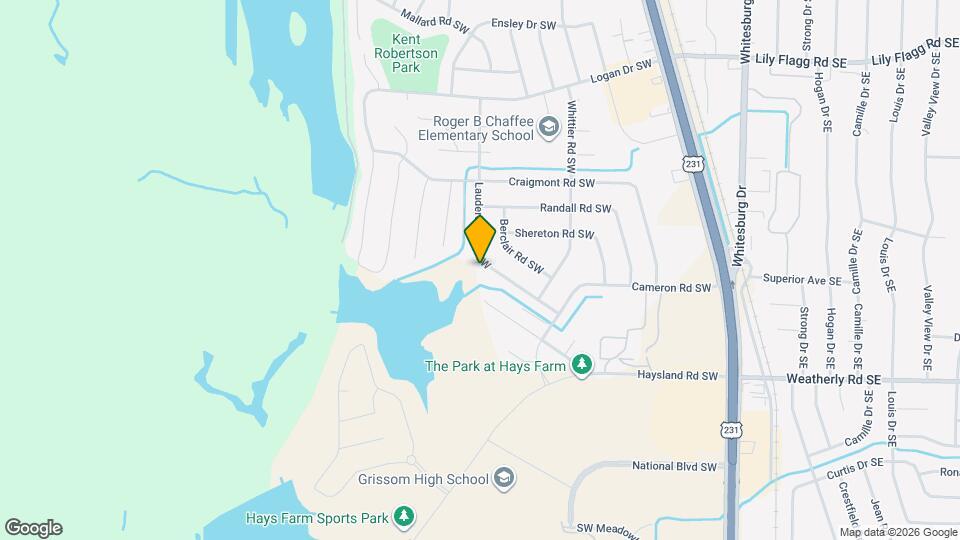 8024 Lauderdale Rd SW Map and Location Details