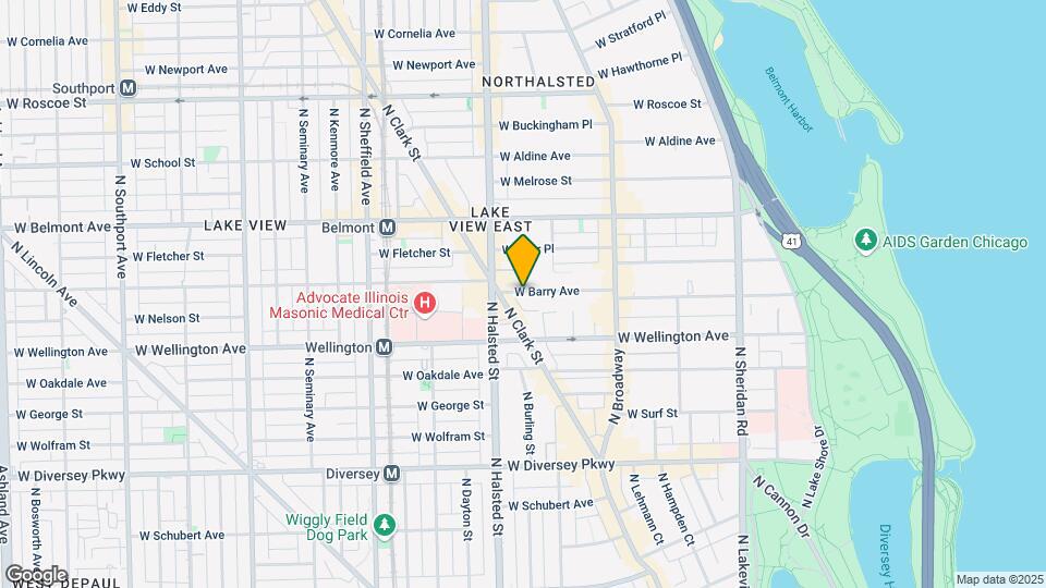 739 W Belmont Ave Mapa y Detalles de la Ubicación