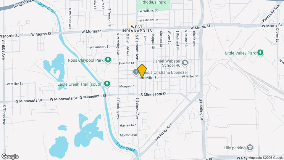 2013 W Miller St Map and Location Details