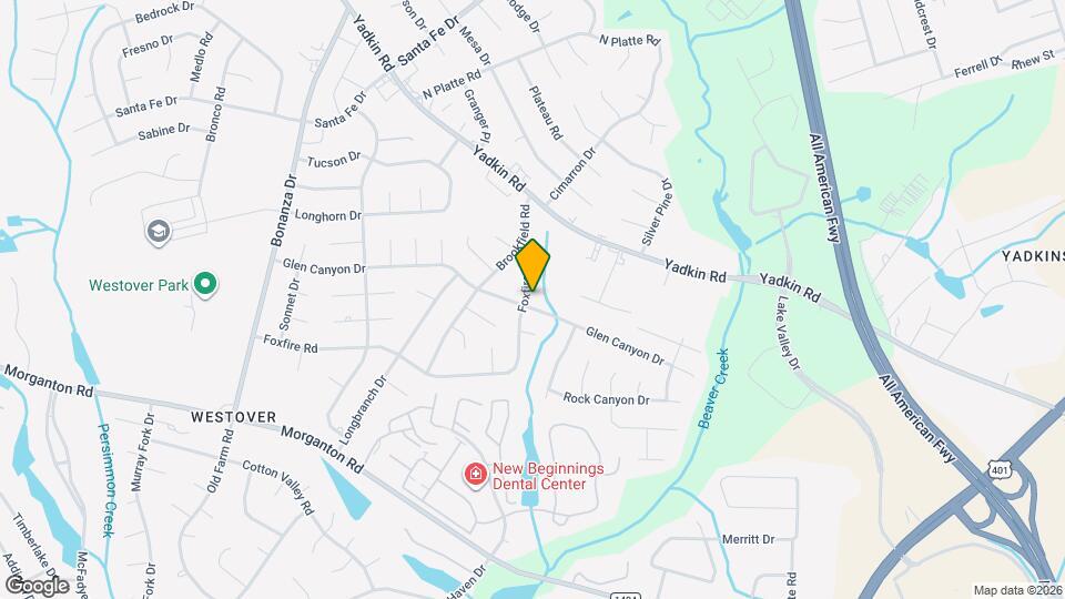 5300 Foxfire Rd Map and Location Details