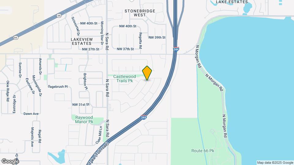 3408 Piney River Dr Map and Location Details
