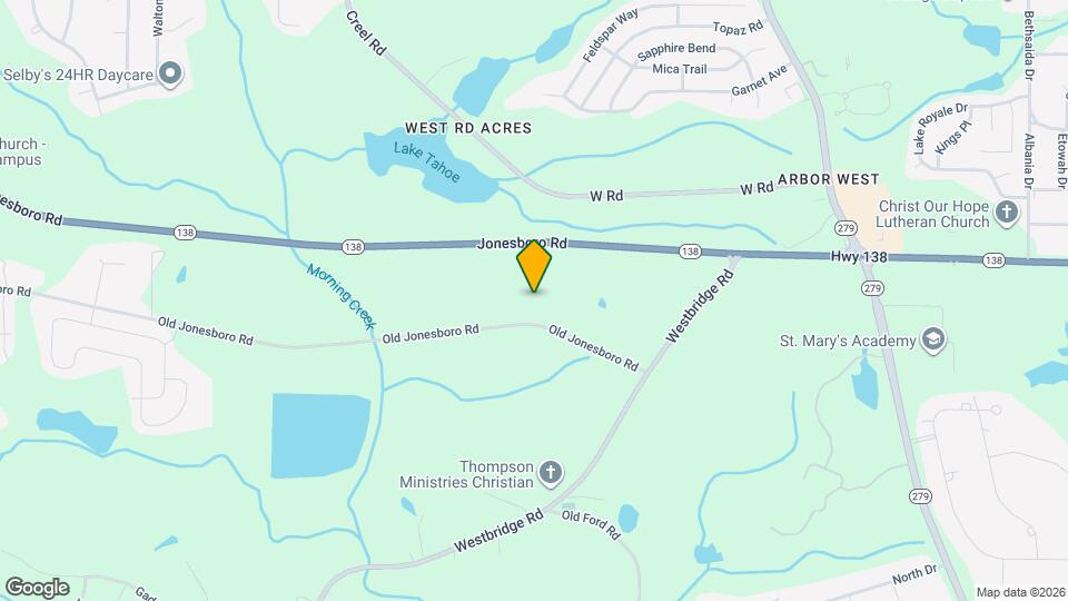 2637 Old Jonesboro Rd Map and Location Details