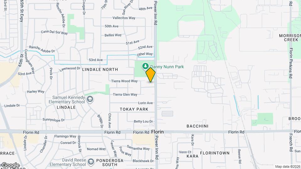 8055 Wagon Trail Way Map and Location Details