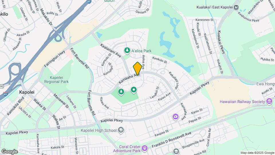 91-1253-1253 Kamaaha Ave Map and Location Details