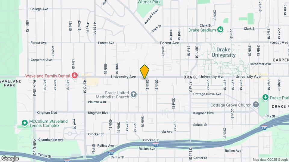 1144 36th St Map and Location Details