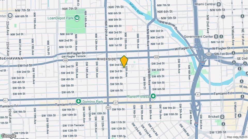 1021 SW 3rd St Mapa y Detalles de la Ubicación
