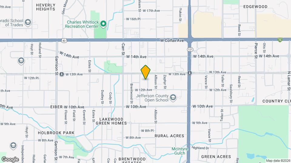 1265 Ammons St Map and Location Details