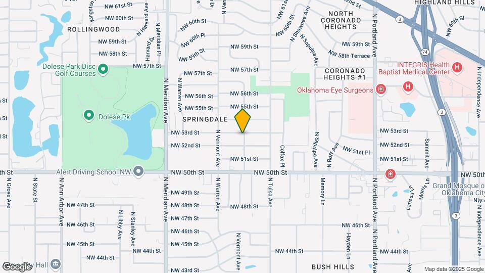 4200 NW 53rd St Map and Location Details