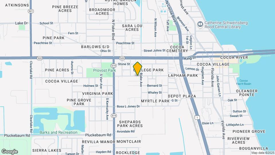 707 Barbara Jenkins St Mapa y Detalles de la Ubicación