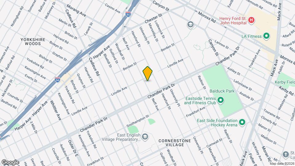 5786 Neff Ave Map and Location Details