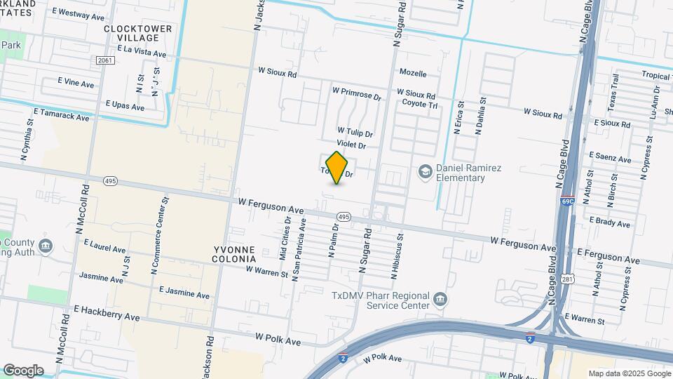 1402 W Platinum Dr, Unit Unit 1 Map and Location Details