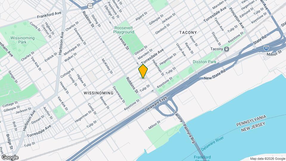 6350 Edmund St Map and Location Details