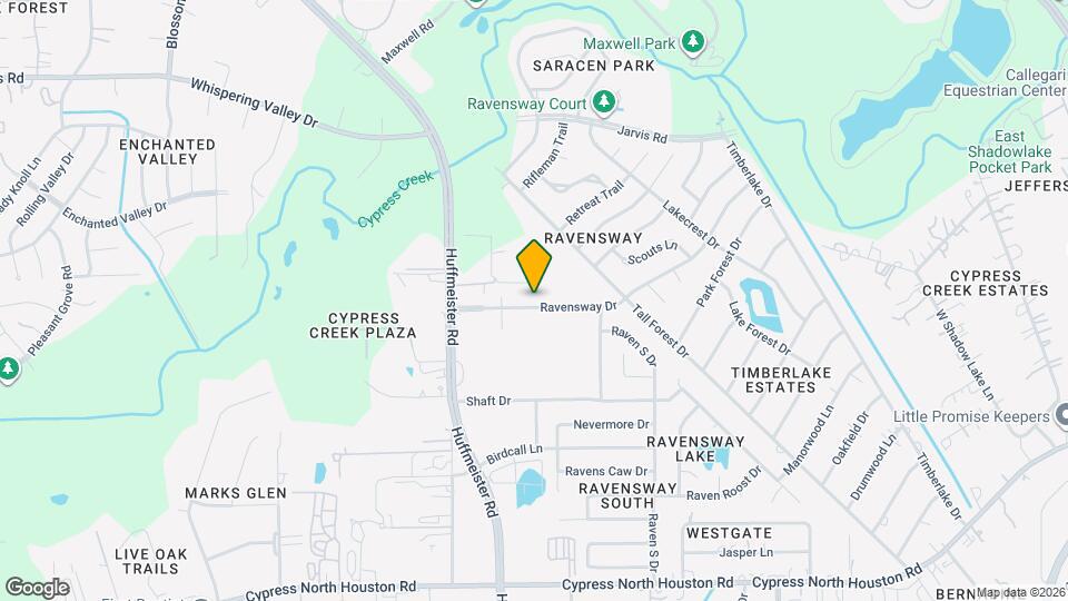 13314 Ravensway Dr Map and Location Details