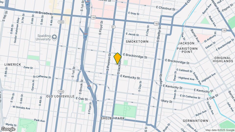 430 E Caldwell St Map and Location Details