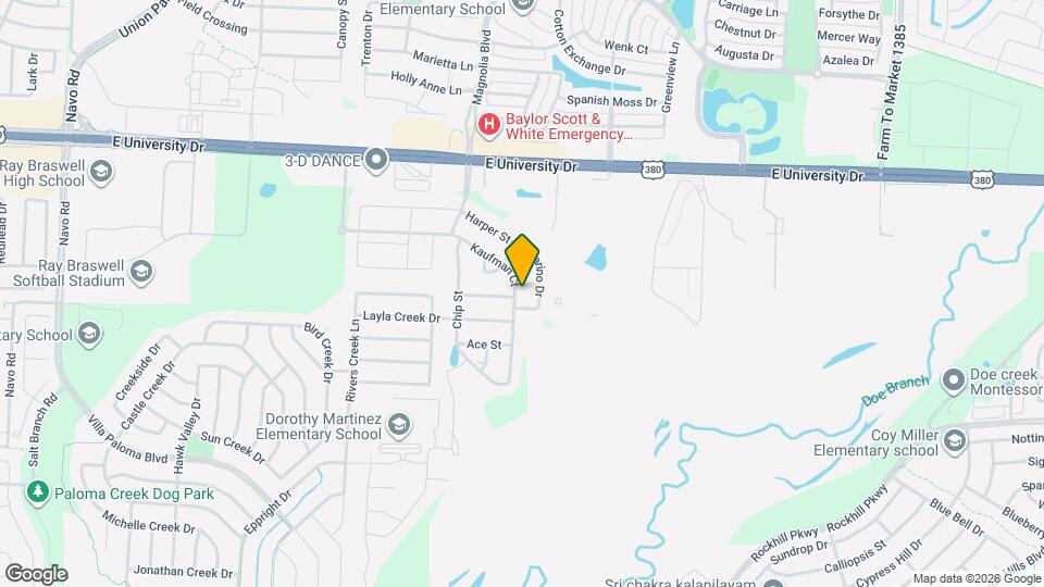 3625 Kaufman Ct Map and Location Details